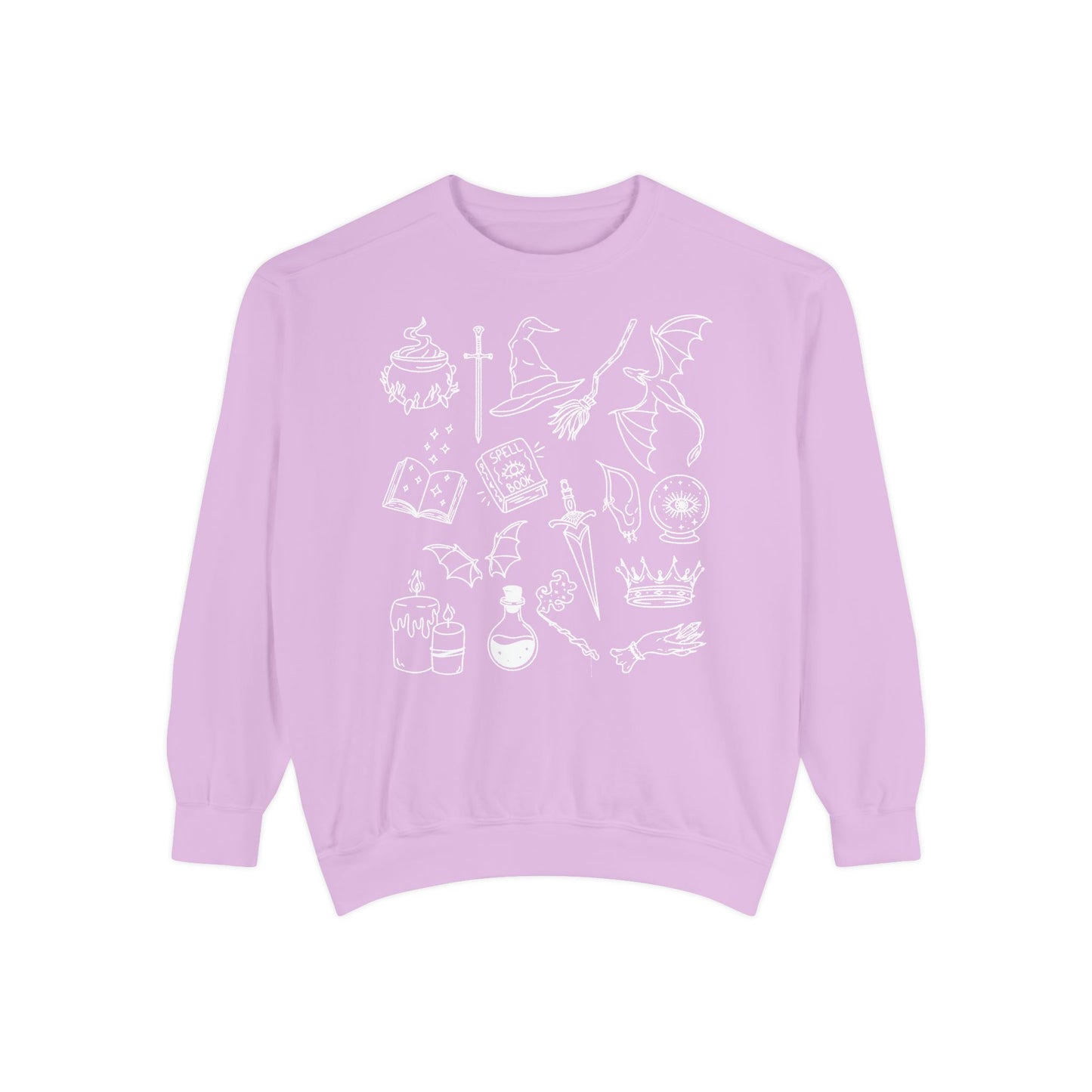 Fantasy Genre Doodle Crewneck