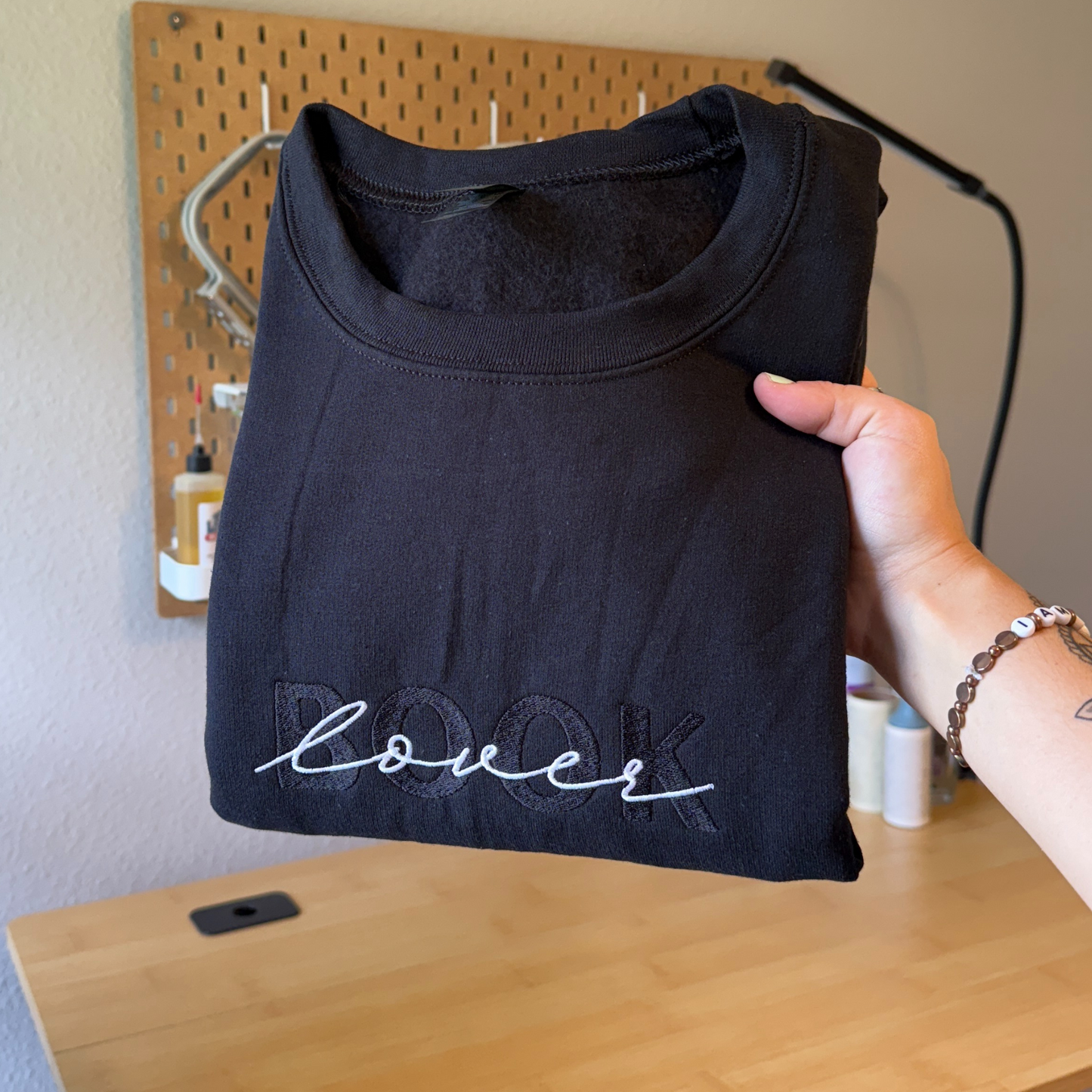 BOOK Lover Black Crewneck - 3XL