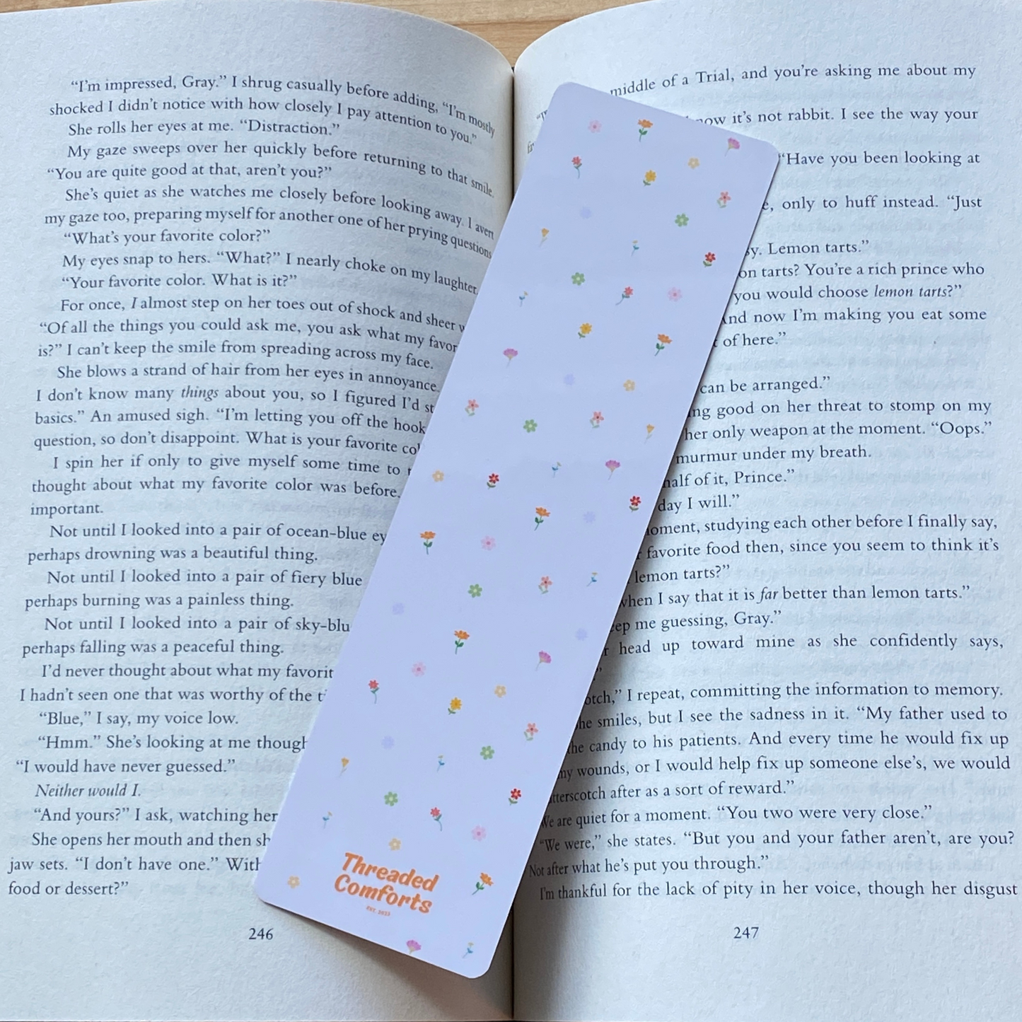 Books Are My Happy Place Bookmark