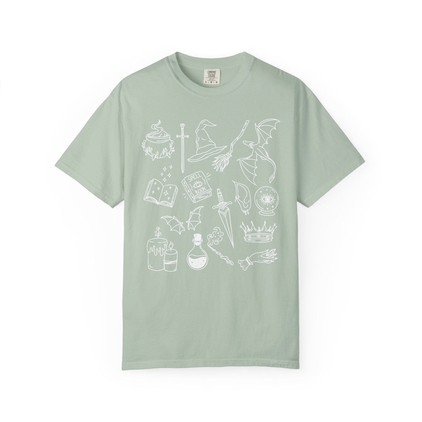 Fantasy Genre Doodle T-Shirt