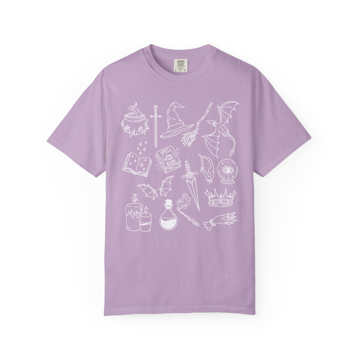Fantasy Genre Doodle T-Shirt