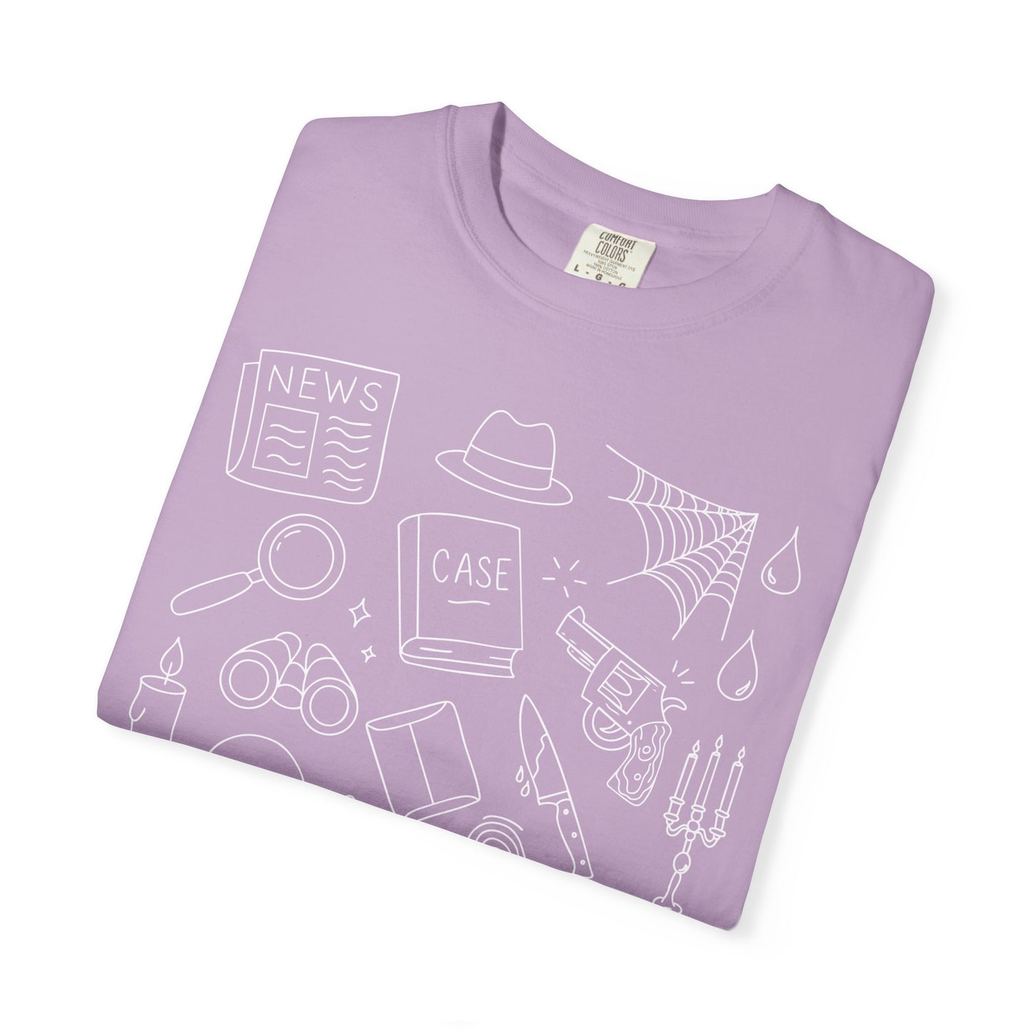 Mystery / Thriller Genre Doodle T-Shirt