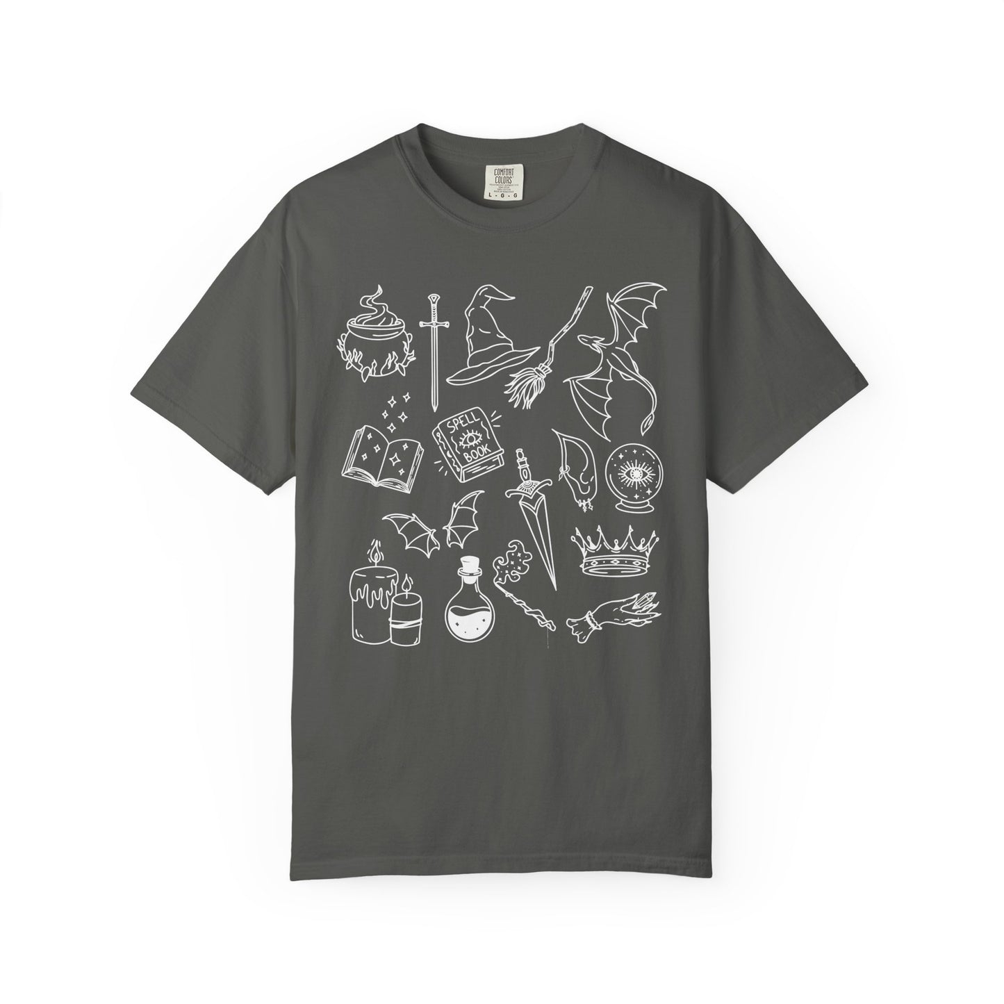 Fantasy Genre Doodle T-Shirt