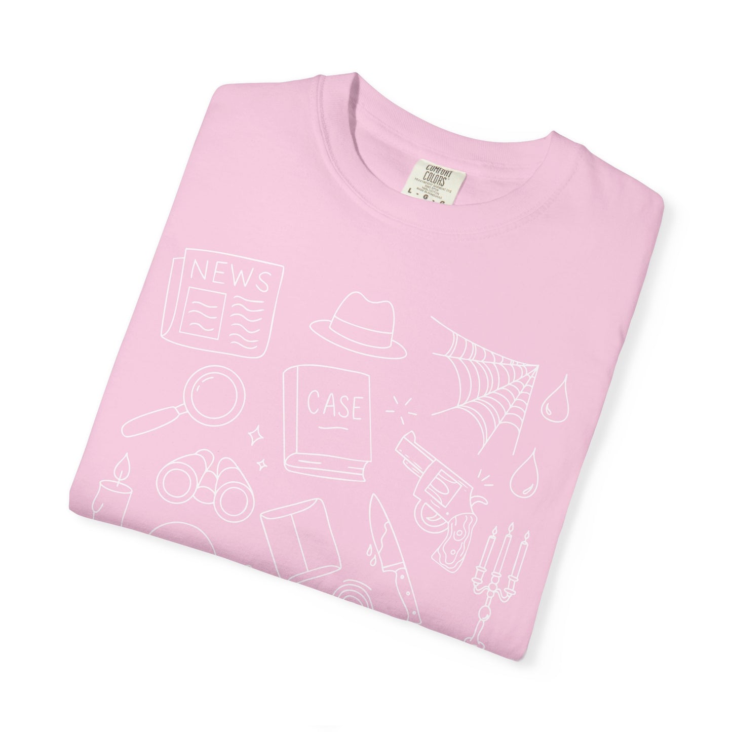 Mystery / Thriller Genre Doodle T-Shirt