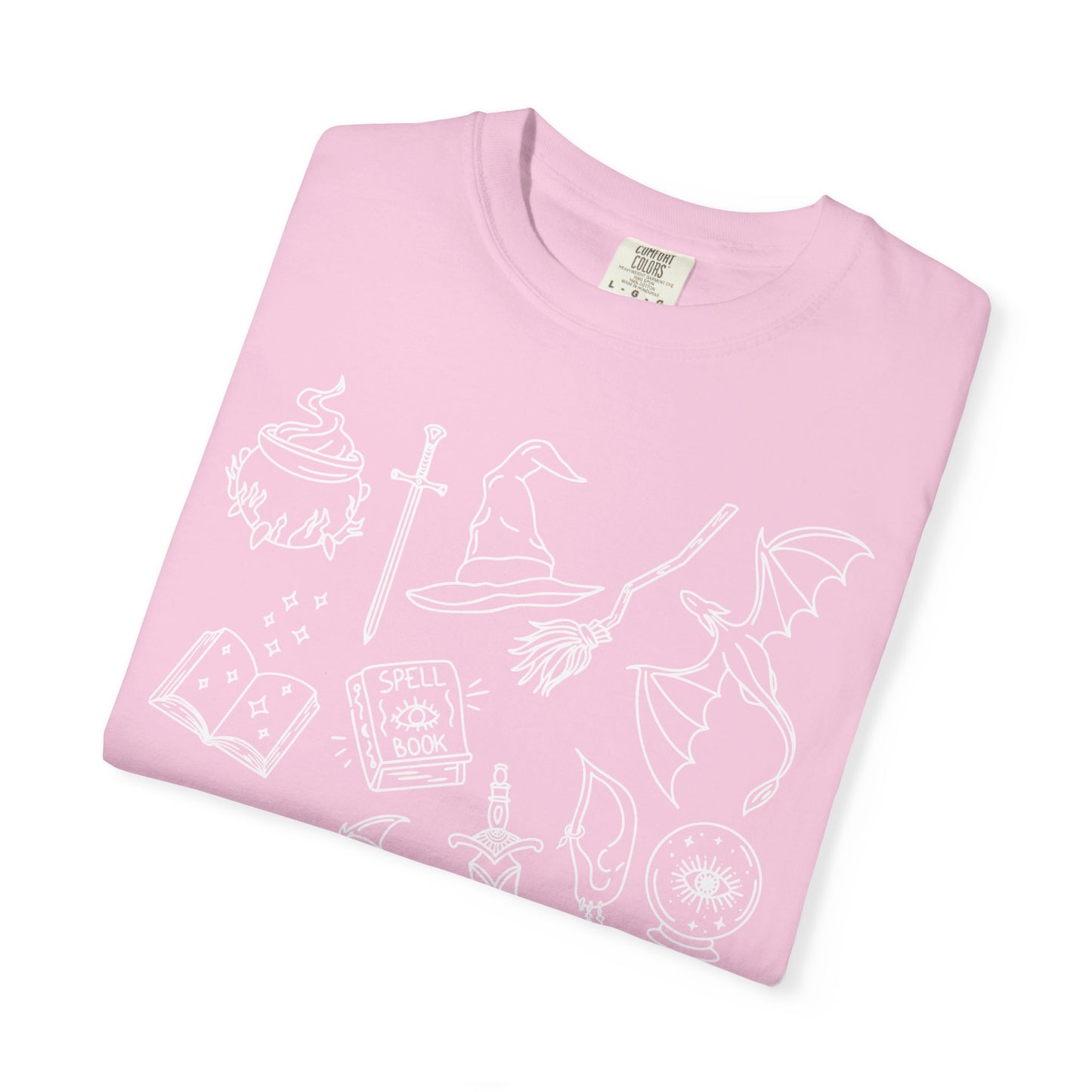 Fantasy Genre Doodle T-Shirt