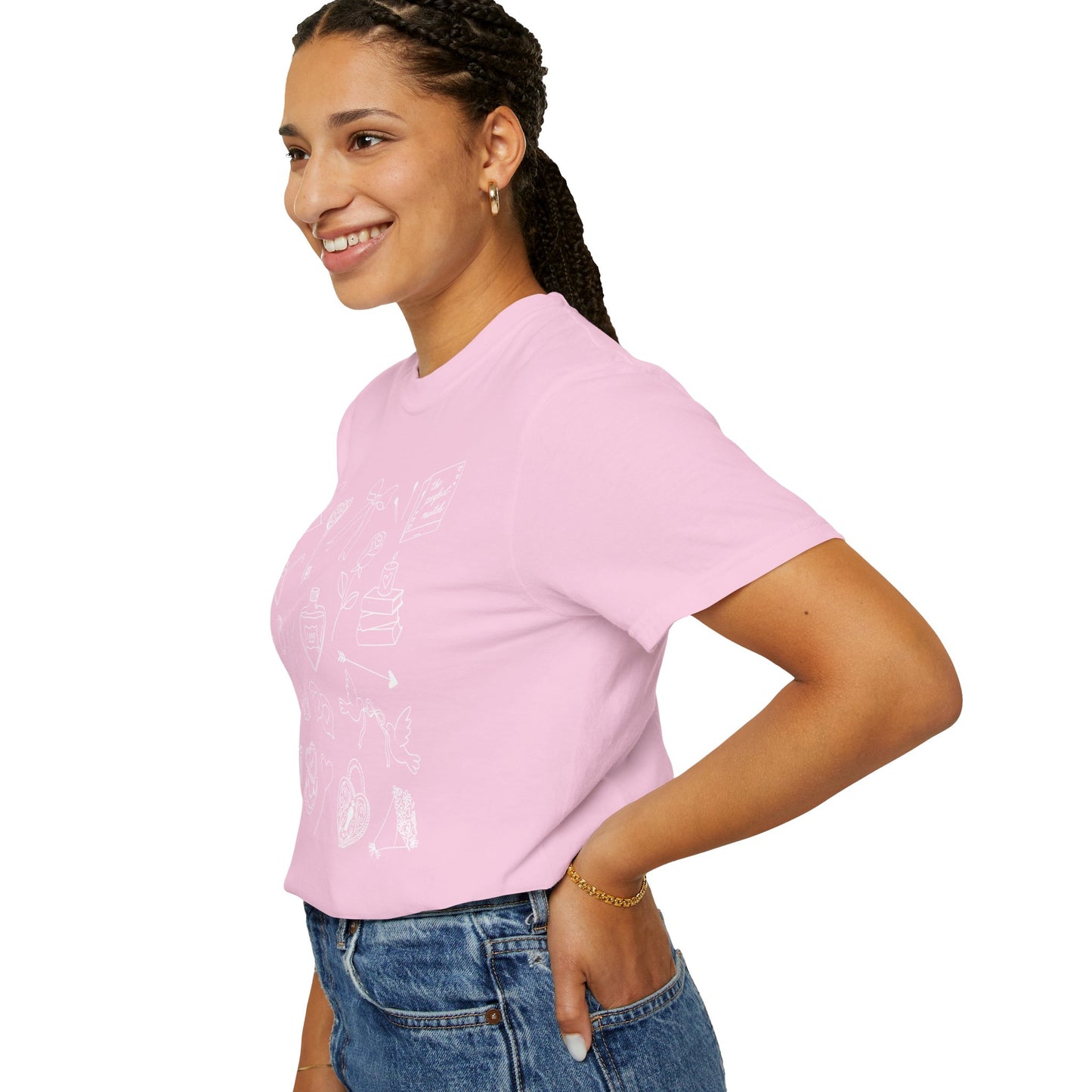 Romance Genre Doodle T-Shirt