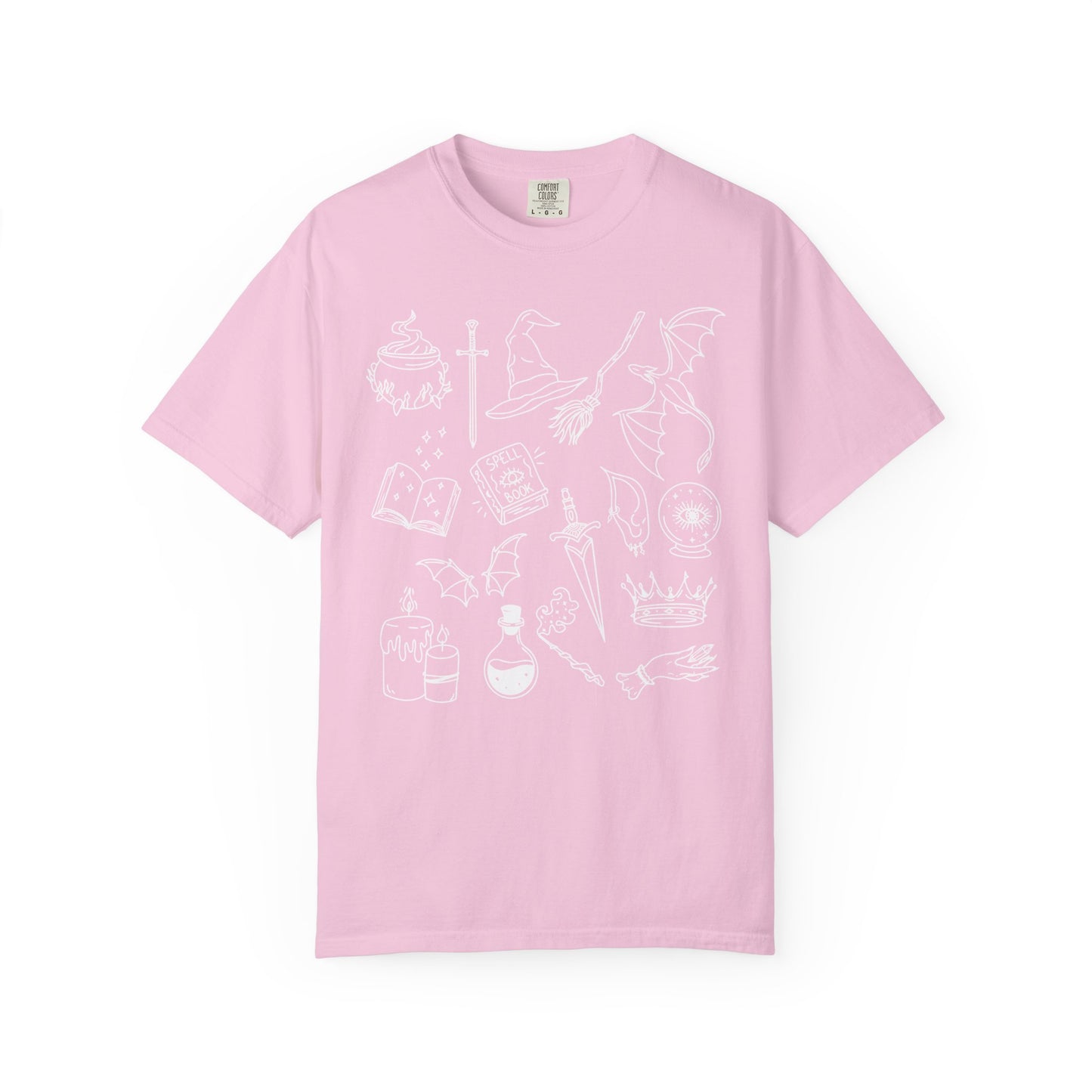 Fantasy Genre Doodle T-Shirt