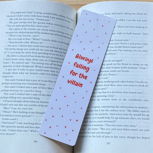 Always Falling For The Villain Bookmark