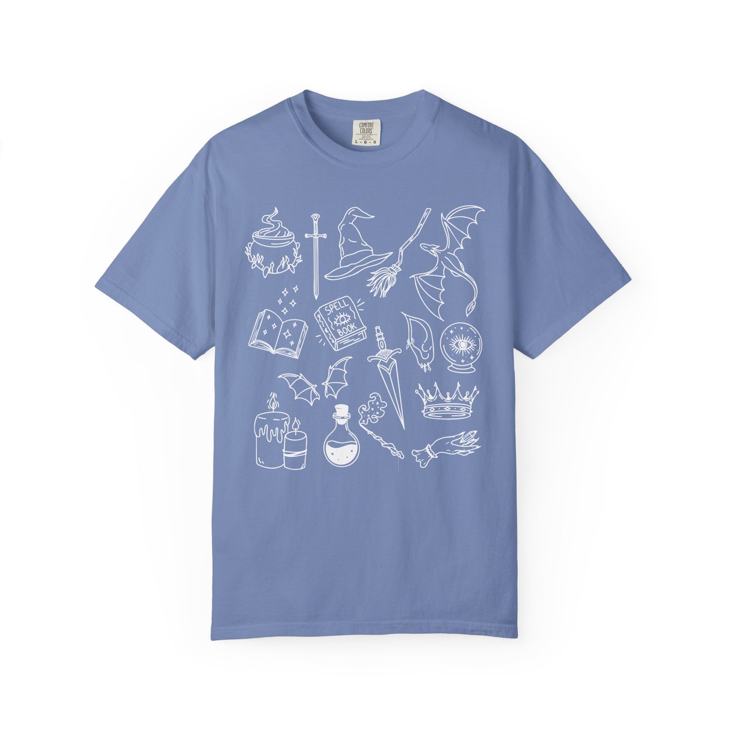 Fantasy Genre Doodle T-Shirt