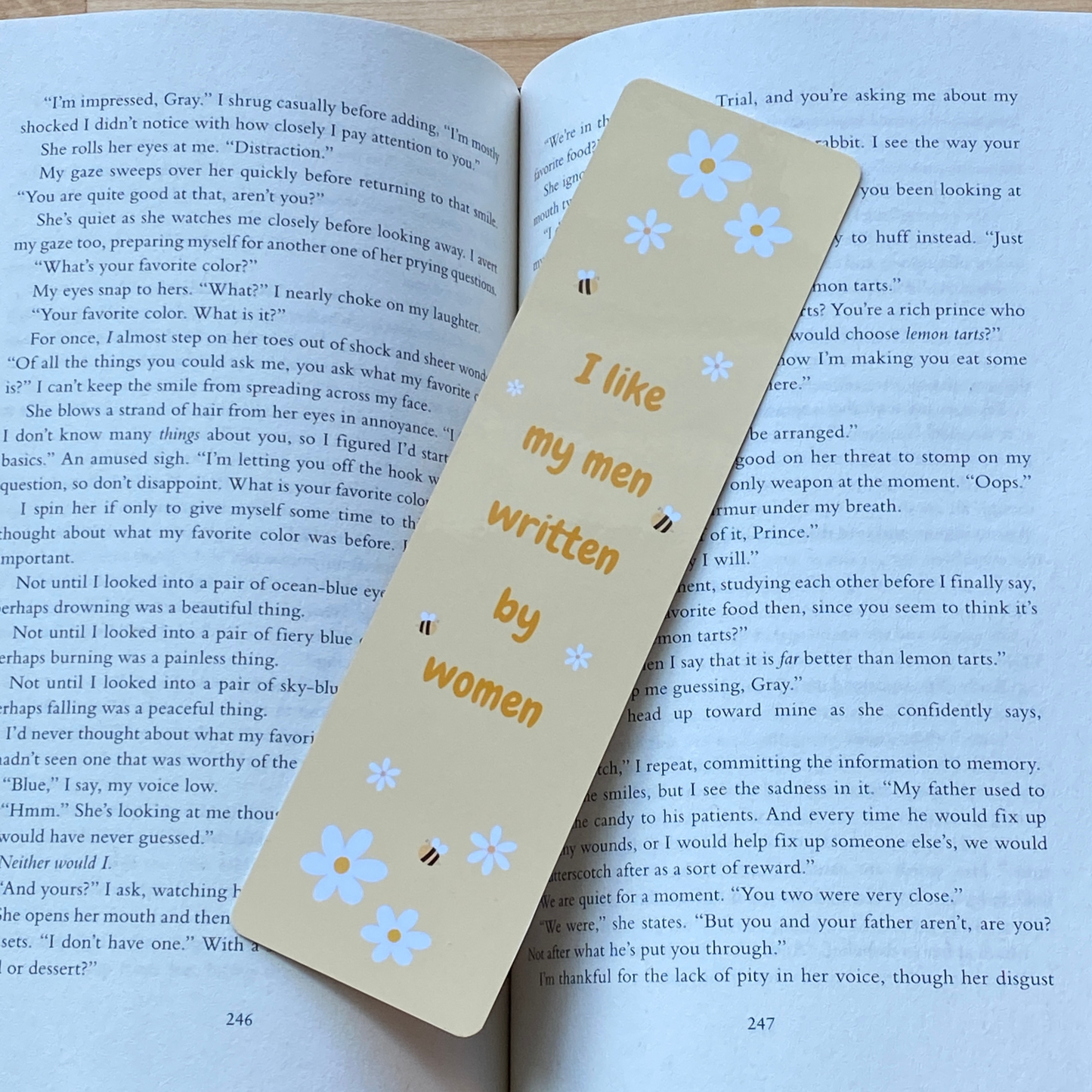 I Like My Men Written by Women Bookmark