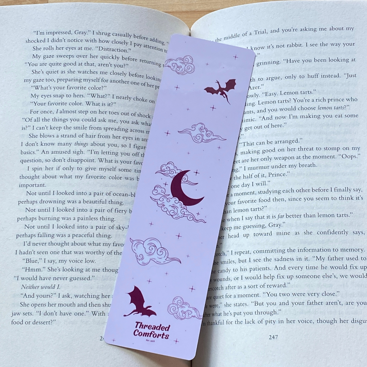 A Book a Day Keeps Reality Away Bookmark