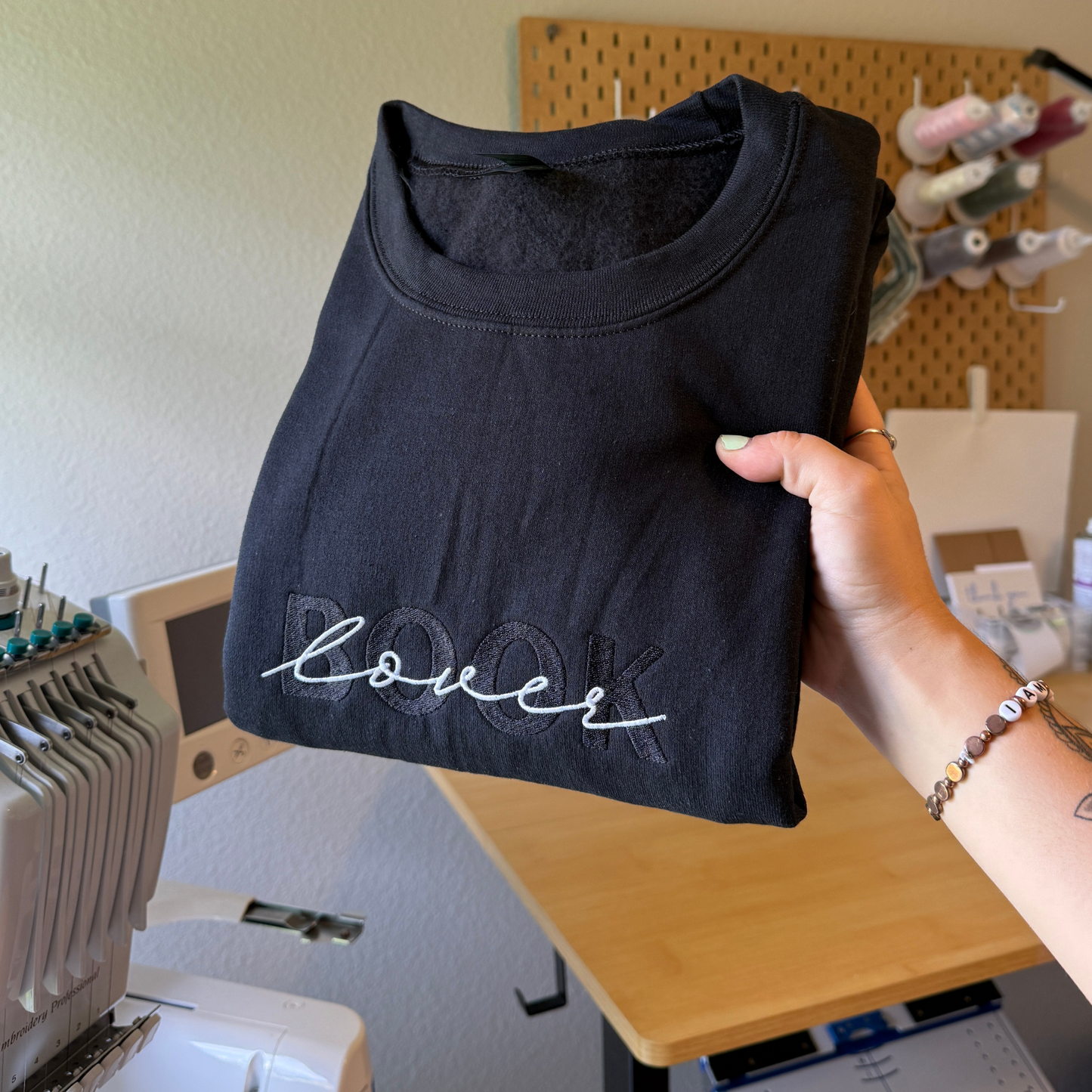 BOOK Lover Black Crewneck - 3XL