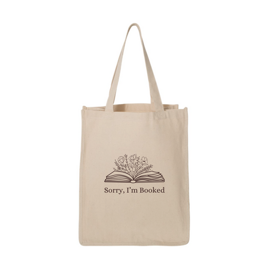 Sorry I'm Booked Jumbo Tote Bag