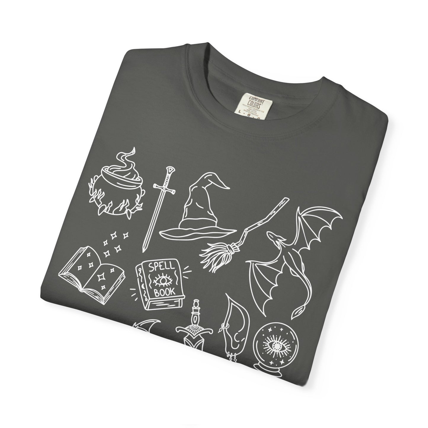 Fantasy Genre Doodle T-Shirt