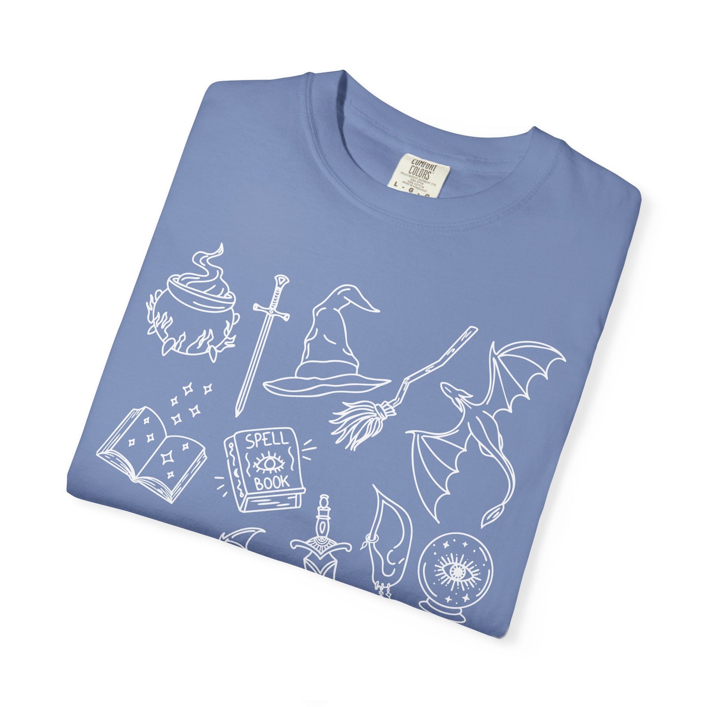 Fantasy Genre Doodle T-Shirt