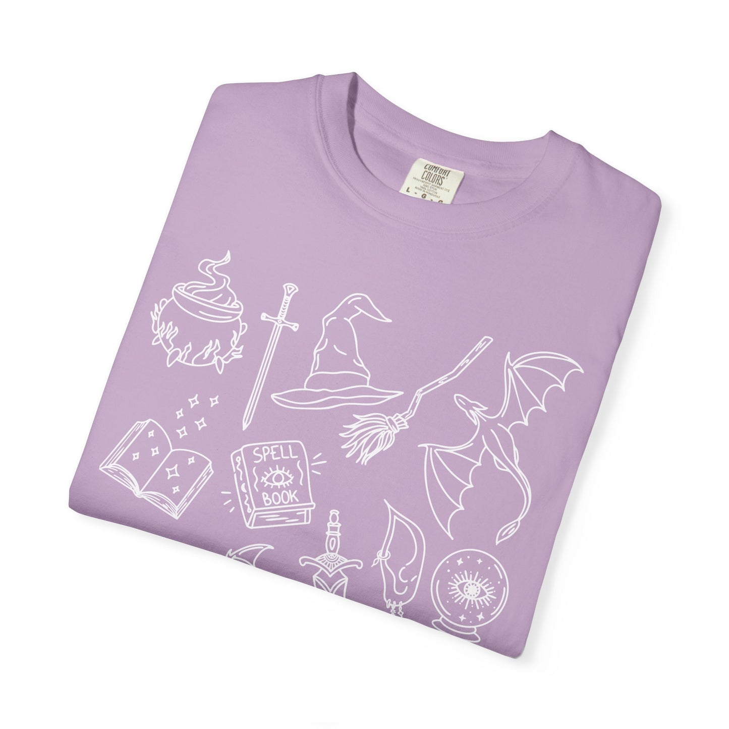 Fantasy Genre Doodle T-Shirt