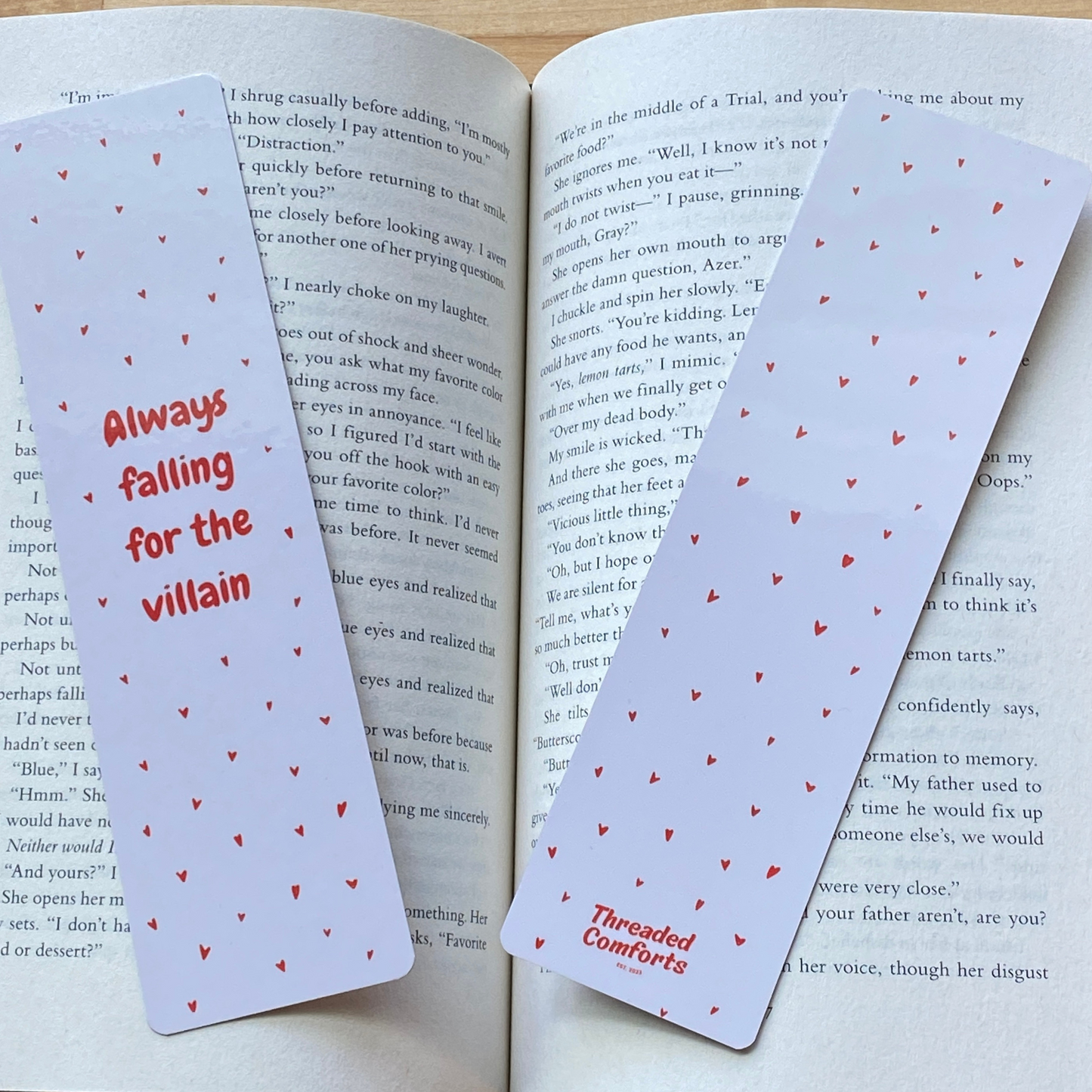 Always Falling For The Villain Bookmark