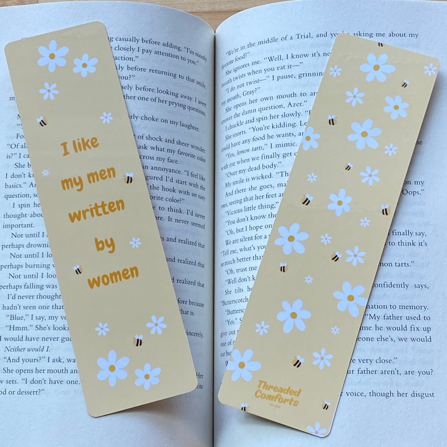 I Like My Men Written by Women Bookmark